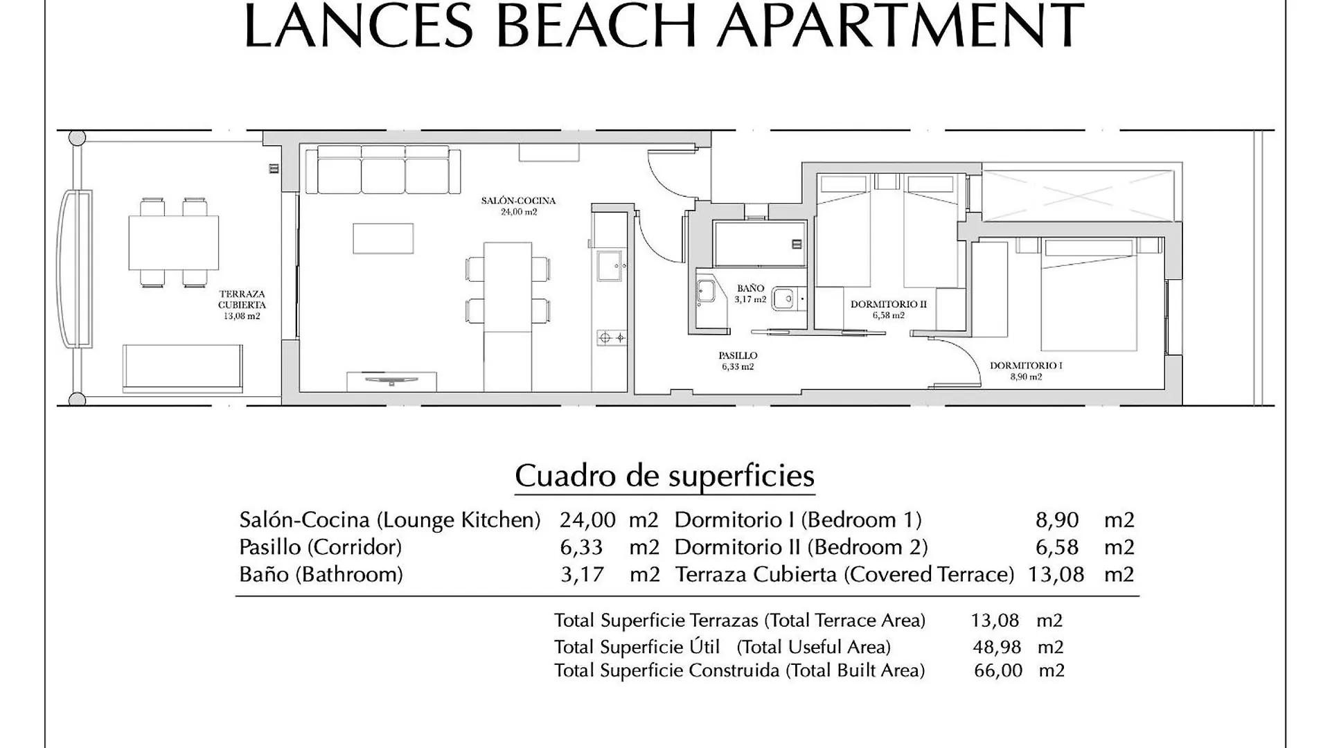 Lances Beach Penthouses Tarifa Apartment